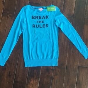 Lilly Pulitzer Marielle Sweater in Ariel Blue XS